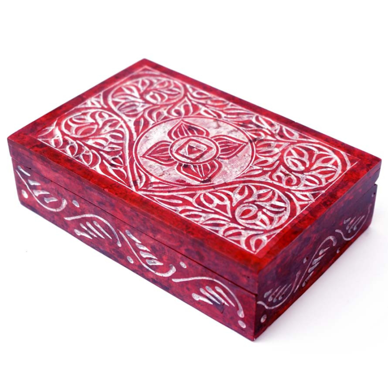 Скринька кам“яна фарбована NO.-181