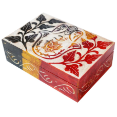 Скринька кам“яна фарбована NO.-180