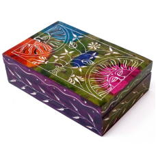 Скринька кам“яна фарбована NO.-178