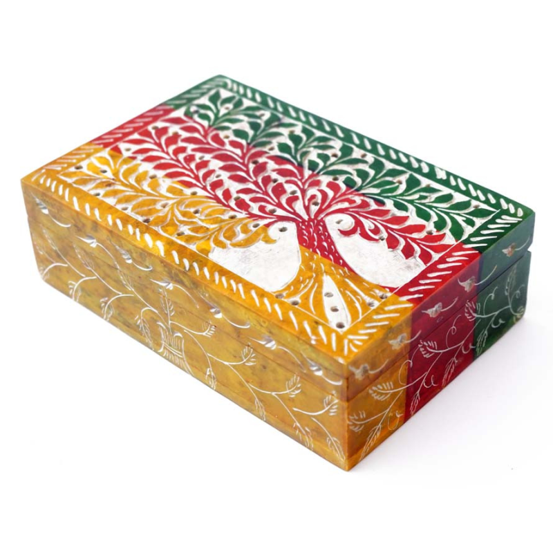 Скринька кам“яна фарбована NO.-188