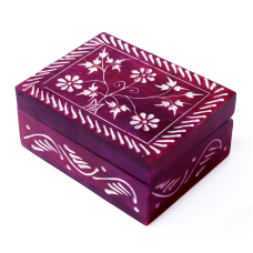 Скринька кам“яна фарбована NO.-201