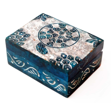 Скринька кам“яна фарбована NO.-199