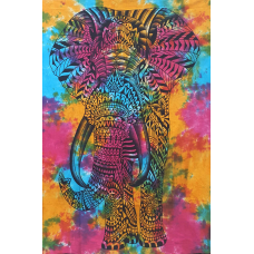 Покривало односпальне Слон кольорове