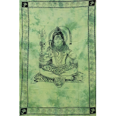 Покривало односпальне Шива салатове