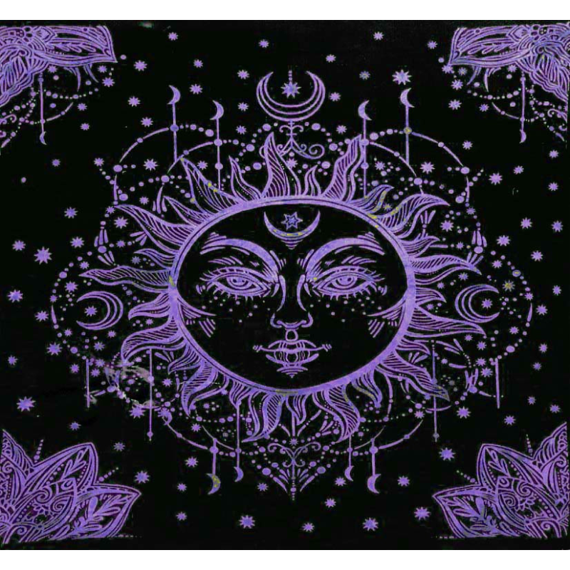 Покривало двоспальне Сур“я бузкове