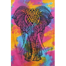 Покривало односпальне Слон кольорове