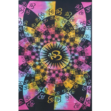 Покривало односпальне ОМ кольорове