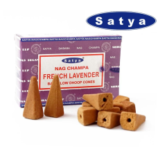 Satya Back Flow cones FRENCH LAVENDER Французька лаванда