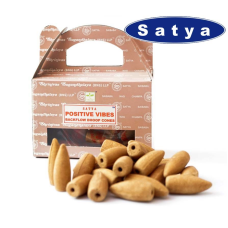 Satya Back Flow cones POSITIVE VIBES Позитивні вібрації 24 конуси