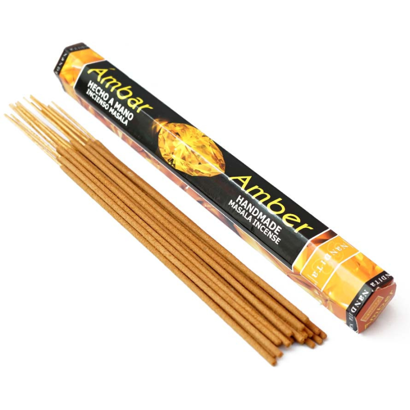 NANDITA AMBER (шестигранник) Амбер