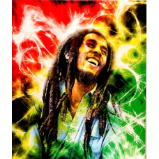 Картина зі світлодіодами Боб Марлі №10