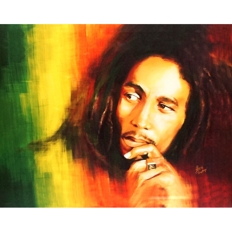 Картина зі світлодіодами Боб Марлі №6