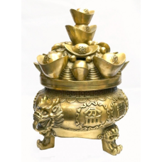 Грошова ступа на трьох ніжках Зливки бронза