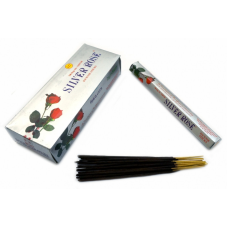 SILVER ROSE (шестигранник) Срібна троянда