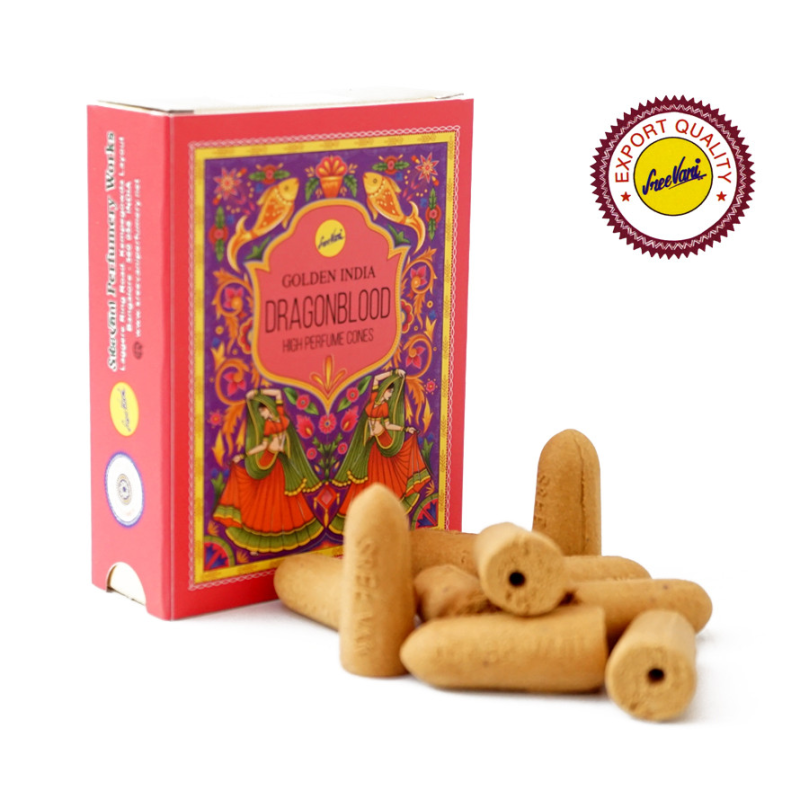 Sreevani Back Flow cones Dragon Blood Кров дракона Sreevani Back Flow cones Dragon Blood Кров дракона