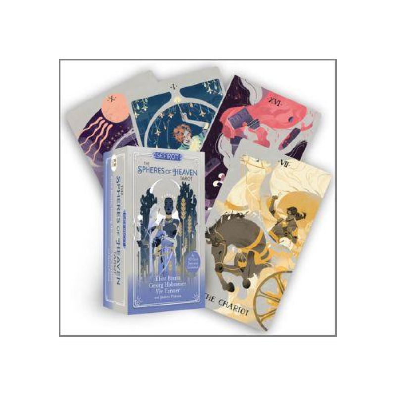 Sefirot - The Spheres of Heaven Tarot: An 80-Card Deck & Guidebook - Таро «Сефірот – Сфери Неба»: колода з 80