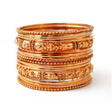 Комплект із 18 браслетів кільце мідь