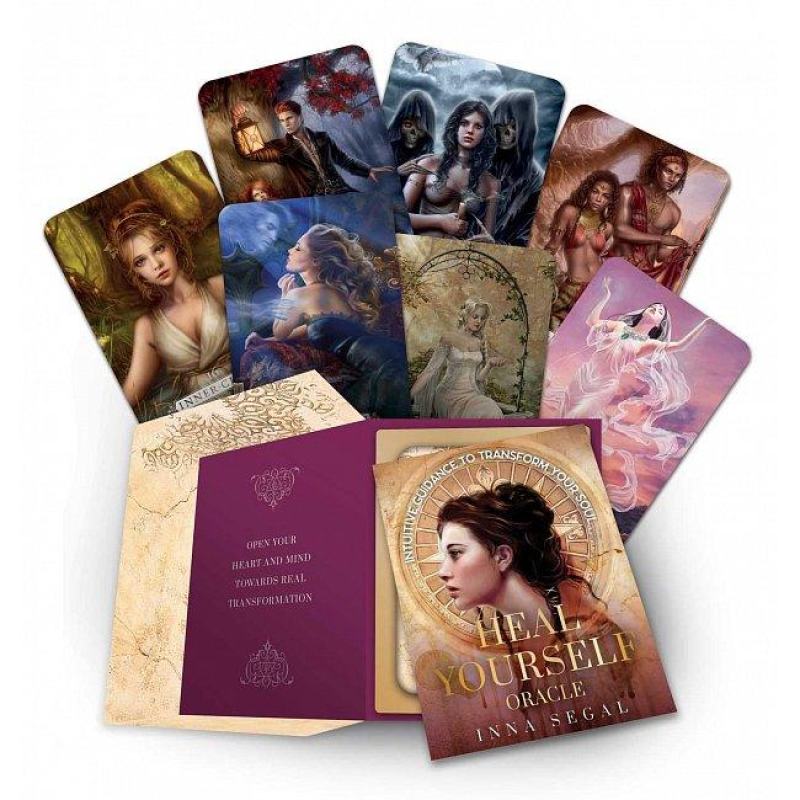 Карти Оракул Зціли Себе Сам: Перетворіть свою душу і зціліть своє життя - Heal Yourself Oracle. Rockpool