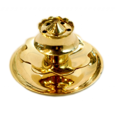 Підставка під пахощі жовтий метал Арт.20129