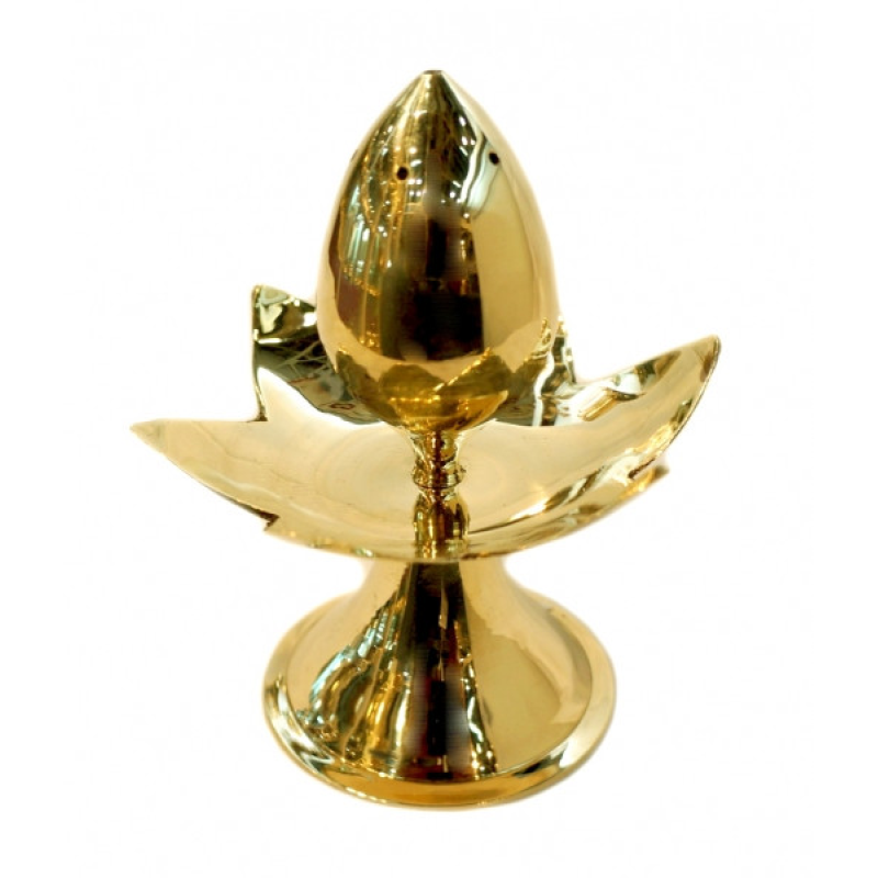 Підставка під пахощі жовтий метал Арт.26032