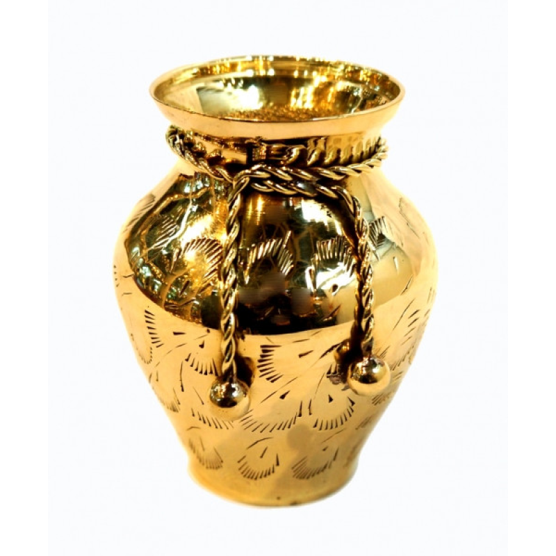 Ваза жовтий метал Арт.2448