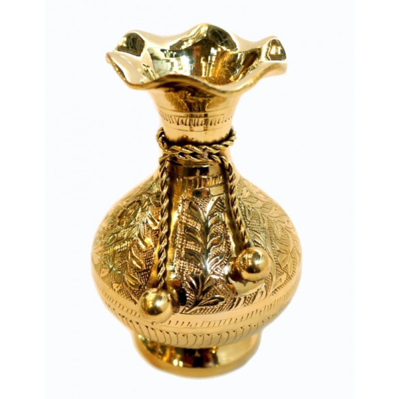 Ваза жовтий метал Арт.2019