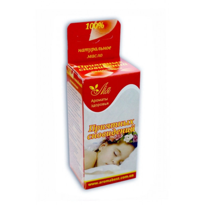 Приємних сновидінь (ефірно - олійна композиція 10 мл.)