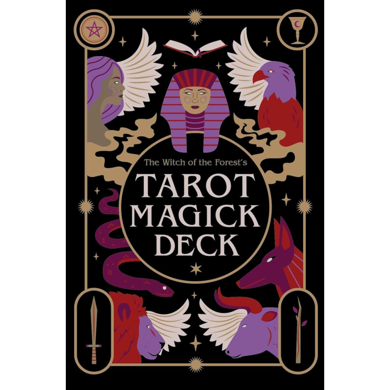 Карти Таро Магічні Лісової відьми - The Witch of the Forest“s Tarot Magick Deck