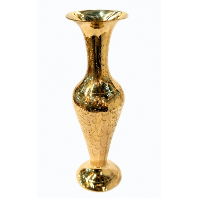 Ваза жовтий метал Арт.3965