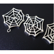 Амулет у гаманець Павутина під срібло 10 штук