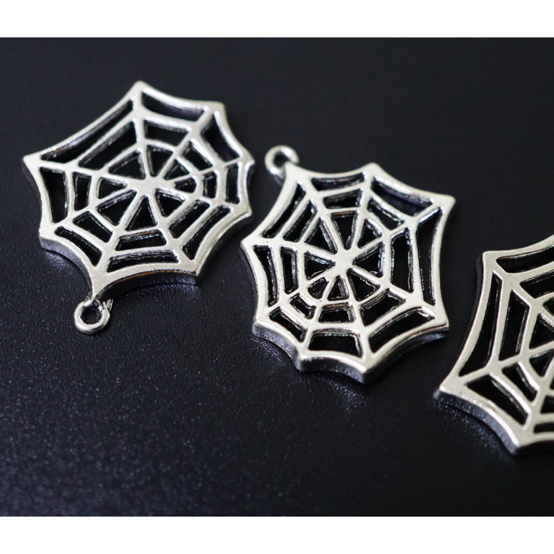 Амулет у гаманець Павутина під срібло 10 штук