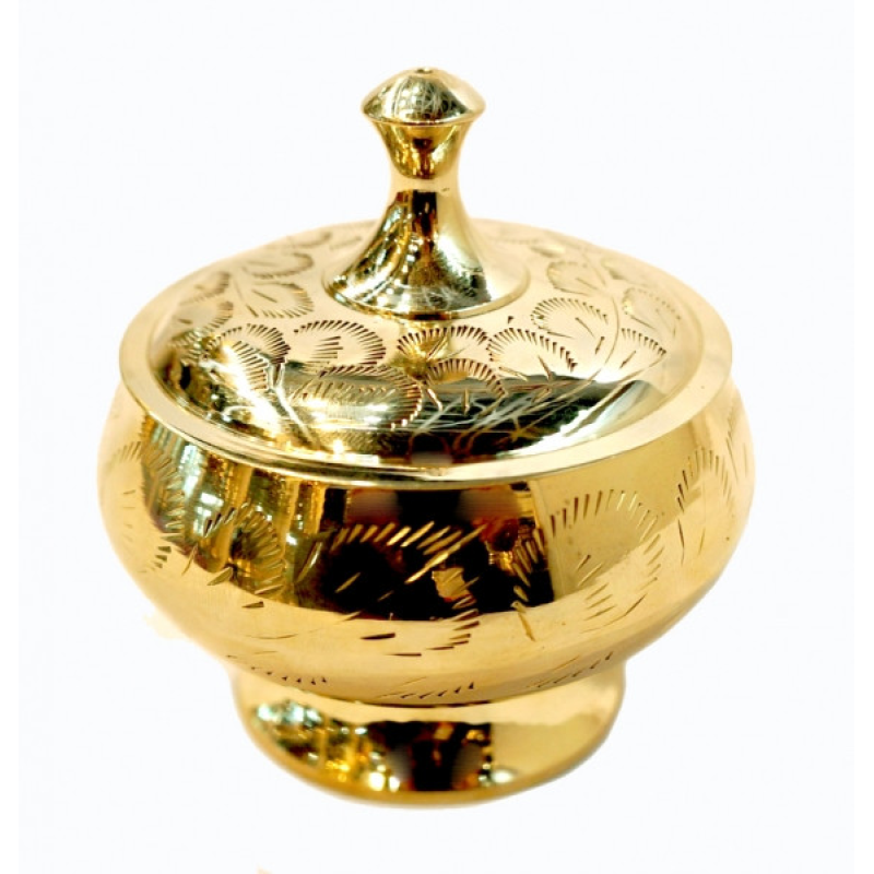 Цукорниця жовтий метал Арт.2332