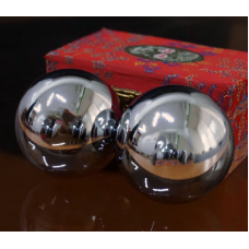 Масажні кулі Баодінг пара d = 5,3см. Нікель