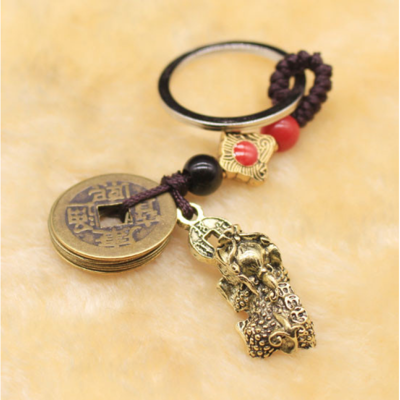 Брелок Фен Шуй Піяо + 5 монет