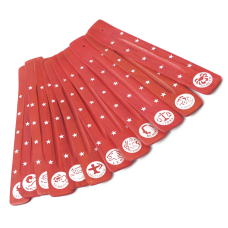 Набір підставок Зодіак 12 штук Червоний