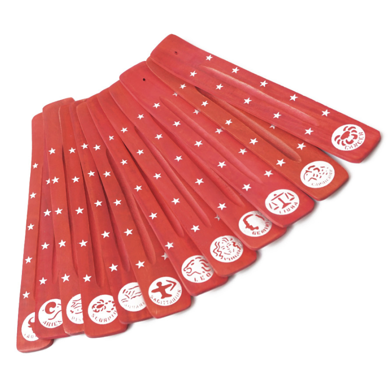 Набір підставок Зодіак 12 штук Червоний
