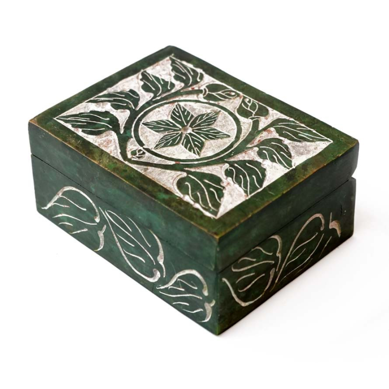 Скринька кам“яна фарбована NO.-205