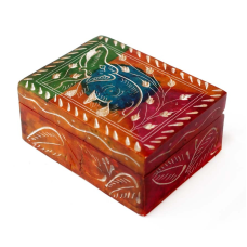 Скринька кам“яна фарбована NO.-217