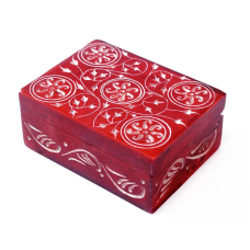 Скринька кам“яна фарбована NO.-204