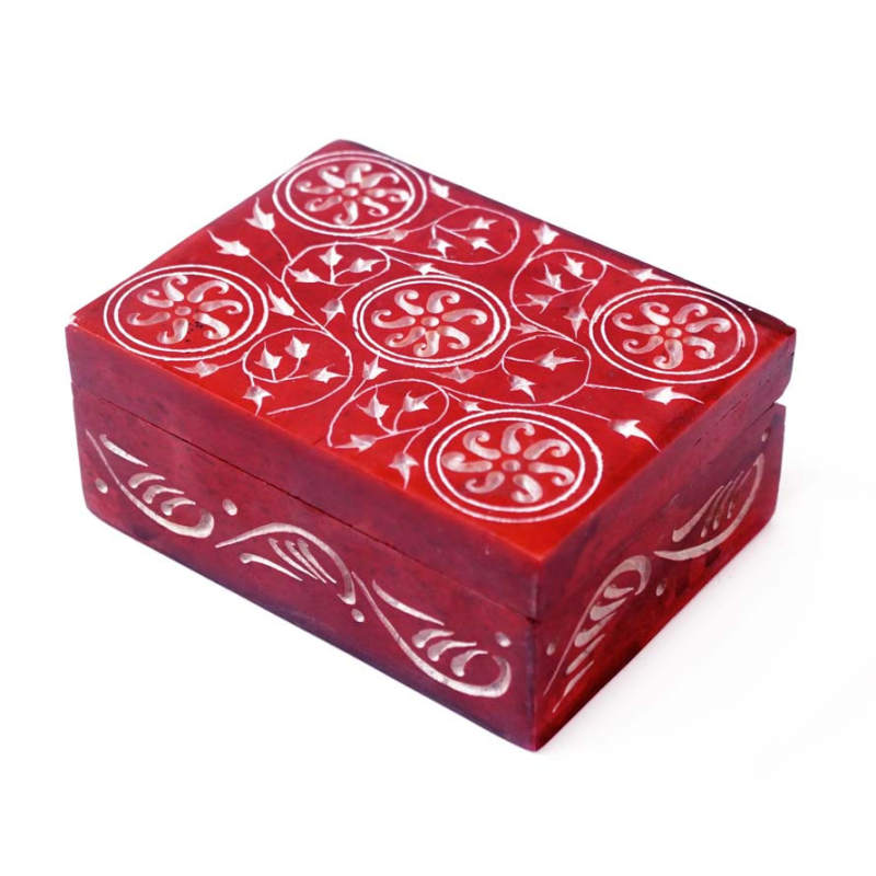 Скринька кам“яна фарбована NO.-204