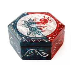 Скринька кам“яна шестигранна NO.-365