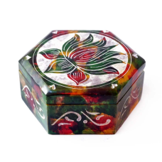 Скринька кам“яна шестигранна NO.-367