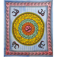 Покривало двоспальне ОМ кольорове