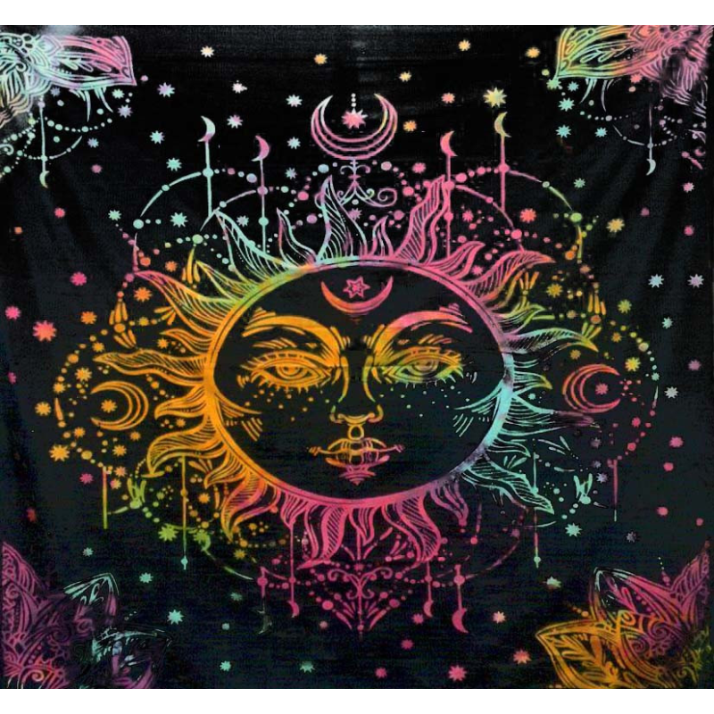 Покривало двоспальне Сур“я кольорове