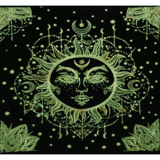 Покривало двоспальне Сур“я салатове