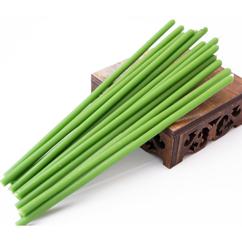 Свічка воскова Зелена Свічка воскова Зелена