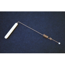 Рамка для біолокації Мідна з каменем Гірський кришталь