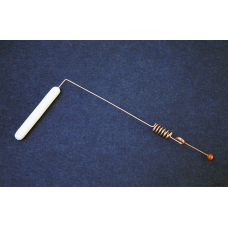 Рамка для біолокації Мідна з каменем Червона яшма