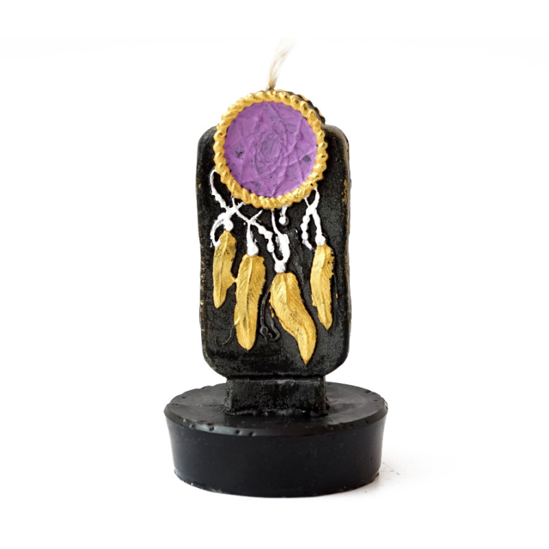Свічка Ловець снів чорна Свічка Ловець снів чорна