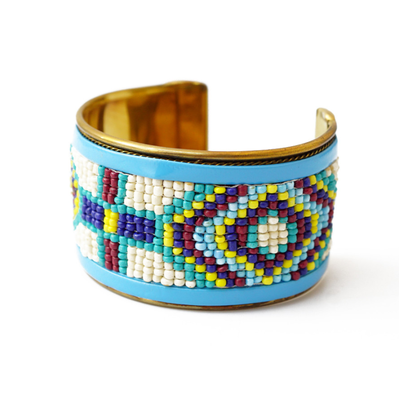 Браслет Скоба Біссер №10